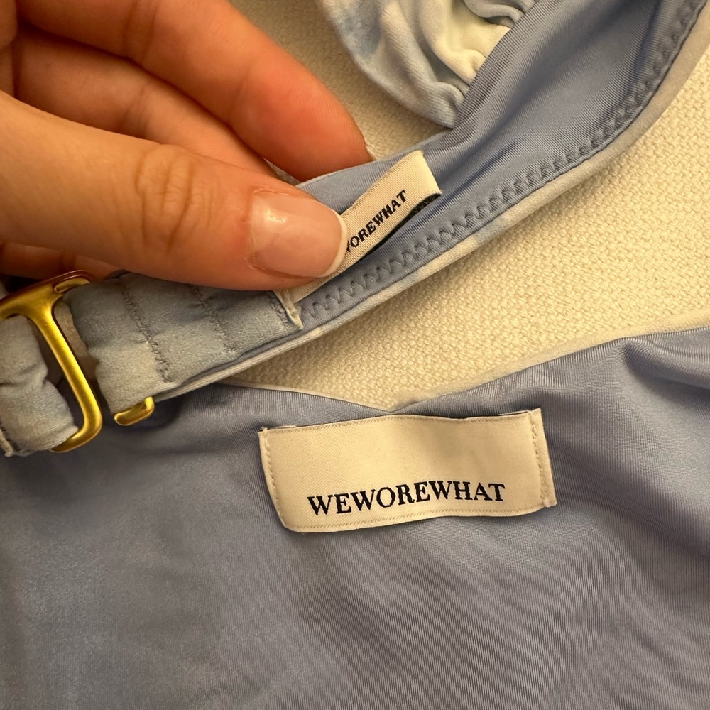 Weworewhat Cloud Print Bikini Set - image 3